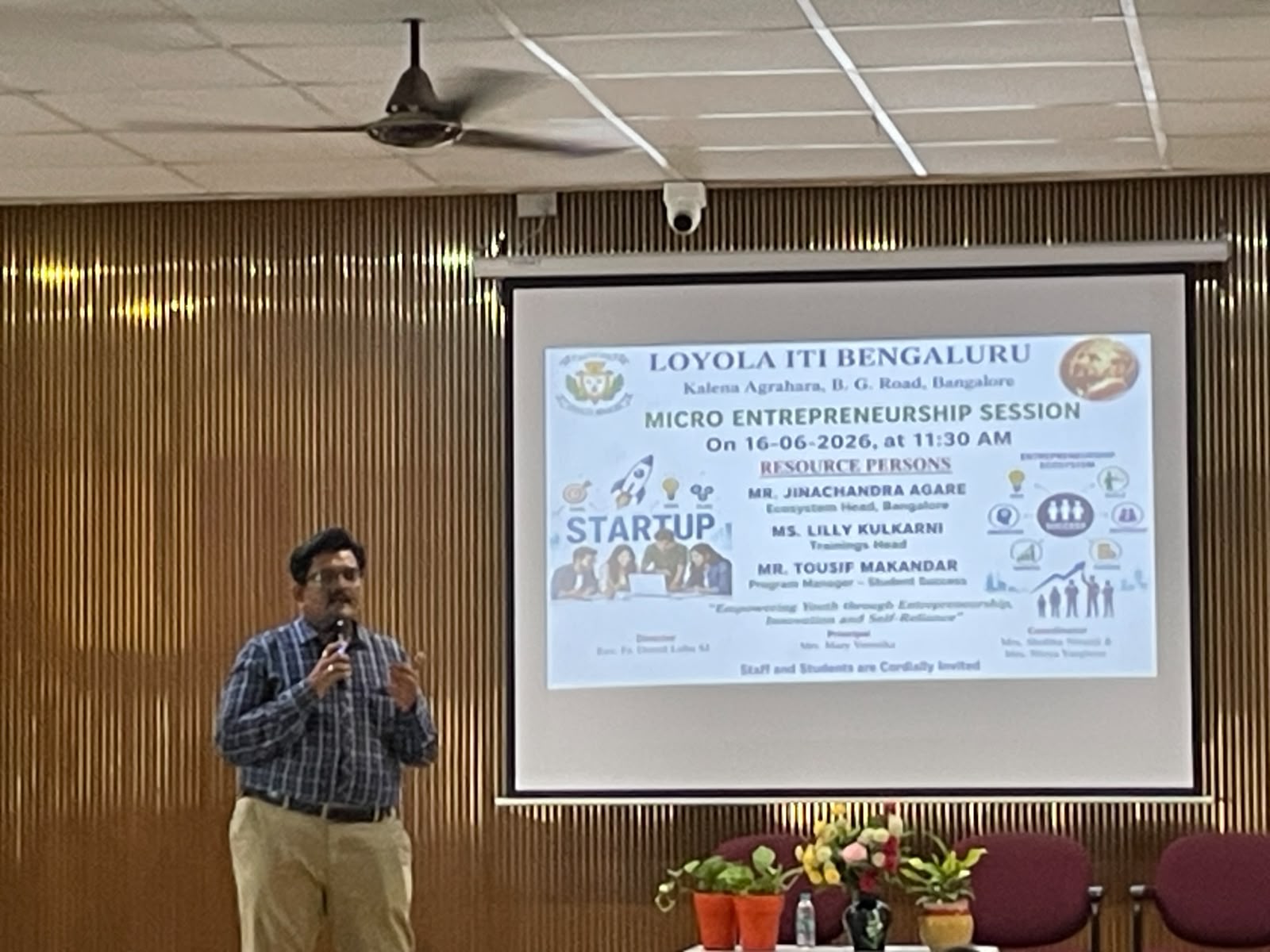 Micro entreprenuere session